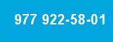 977 922-58-01